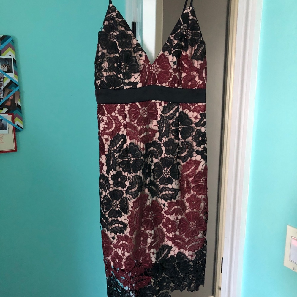 Lace long dress